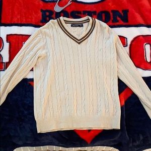 Nautical White Sweater
